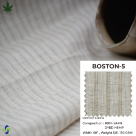 Boston 5 (Hemp Fabric)