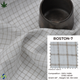 Boston 7 (Hemp Fabric)
