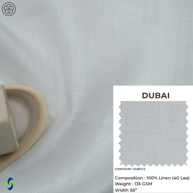 European Linen Fabric Dubai