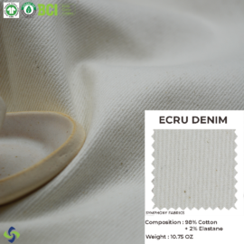 Ecru Denim (Organic Cotton)
