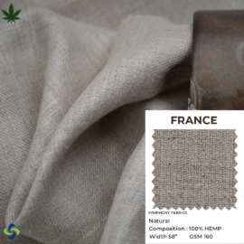 France (Hemp Fabric)