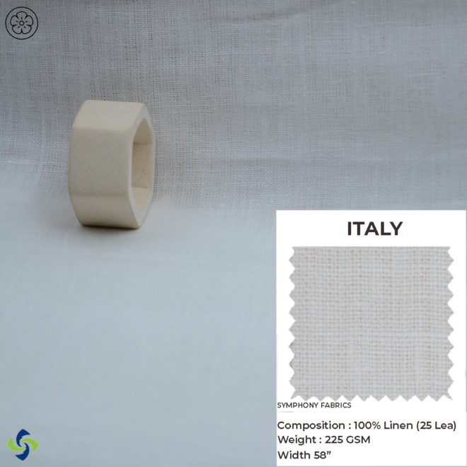 European Linen Fabric Italy