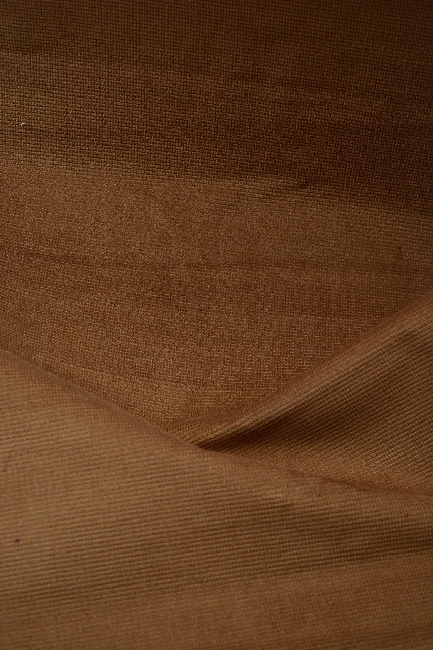 Organic Corduroy Fabric 19 Wales (Vintage Brown) - Image 2