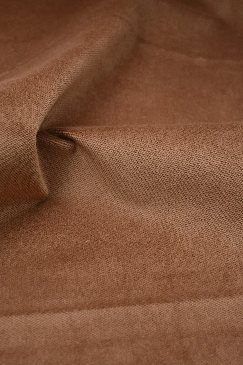 Organic Corduroy Fabric 19 Wales (Perfect Yellow Ochre) - Image 2