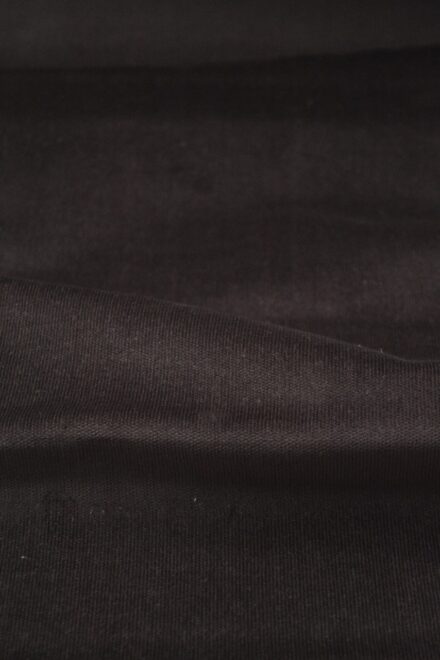 Organic Cotton Fabric (26 Wales Corduroy fabric) (Dark Brown) - Image 2