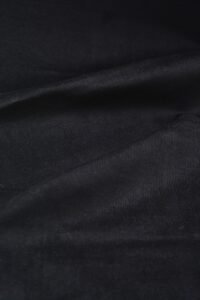 Black Corduroy Fabric