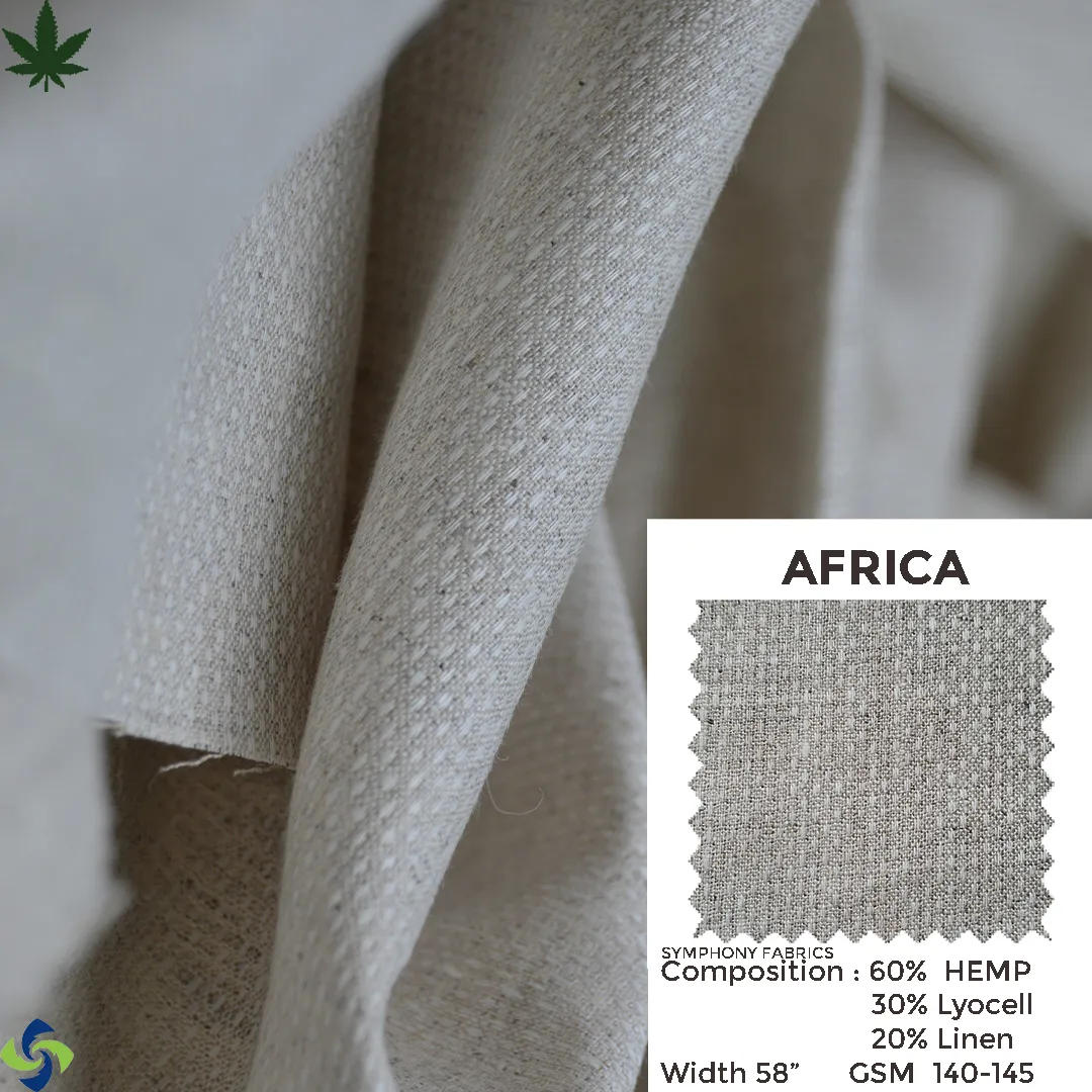 Africa - Hemp Fabrics