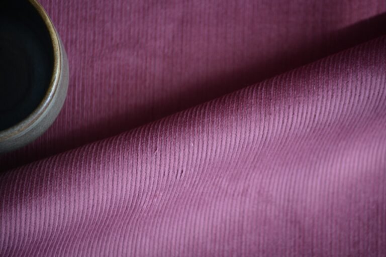 Organic Corduroy Sustainable Winter Fabrics​