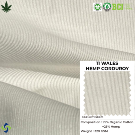 11 Wales Hemp Corduroy(GOTS)