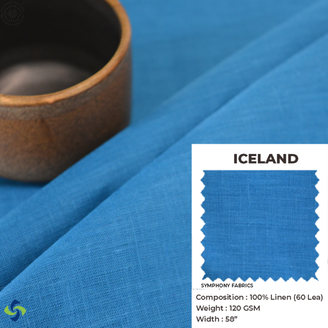 European Linen Fabric Iceland - Image 3