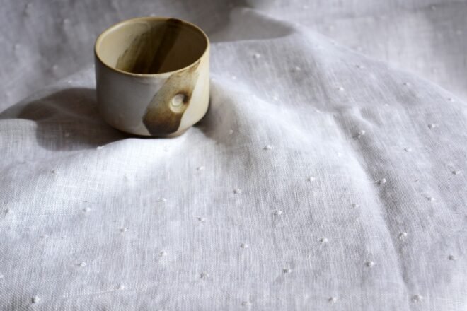 European Linen Fabric SWISS GAUZE BUTTA - Image 2