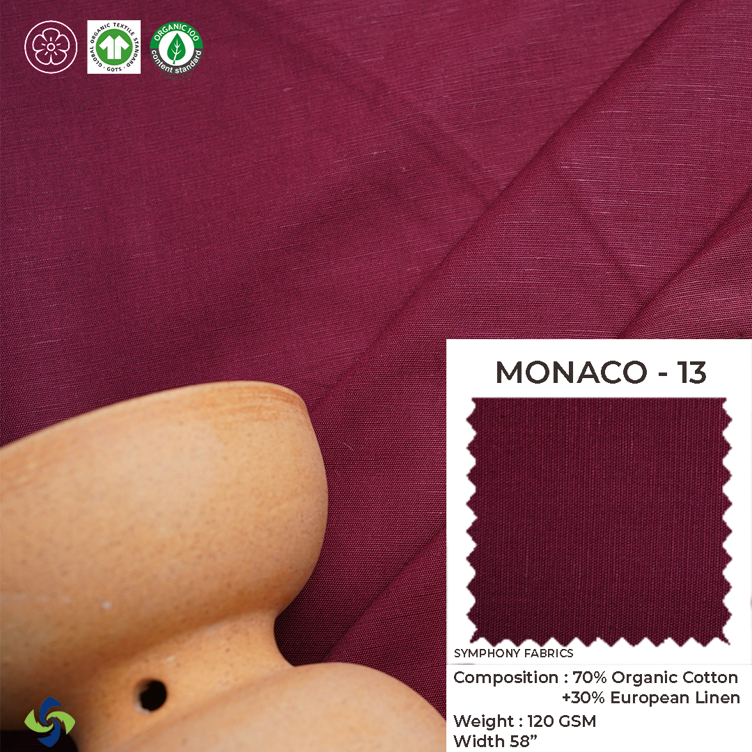 Linen Cotton Blend Monaco 13