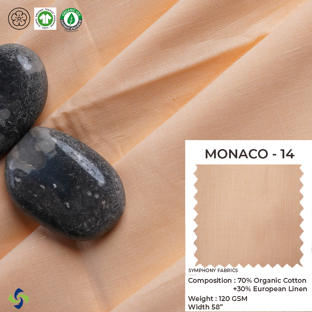 Linen Organic Cotton Blend Monaco 14