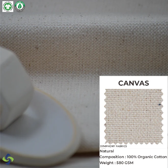 Organic Cotton Fabric Canvas