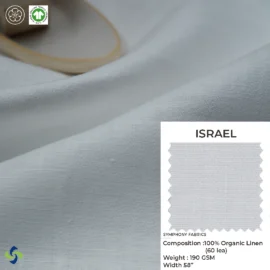 Israel – 60 Lea (100% Organic Linen Fabric)