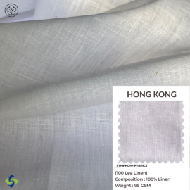 HONG KONG – 100 Lea | 100% European Linen Fabric | 95 GSM